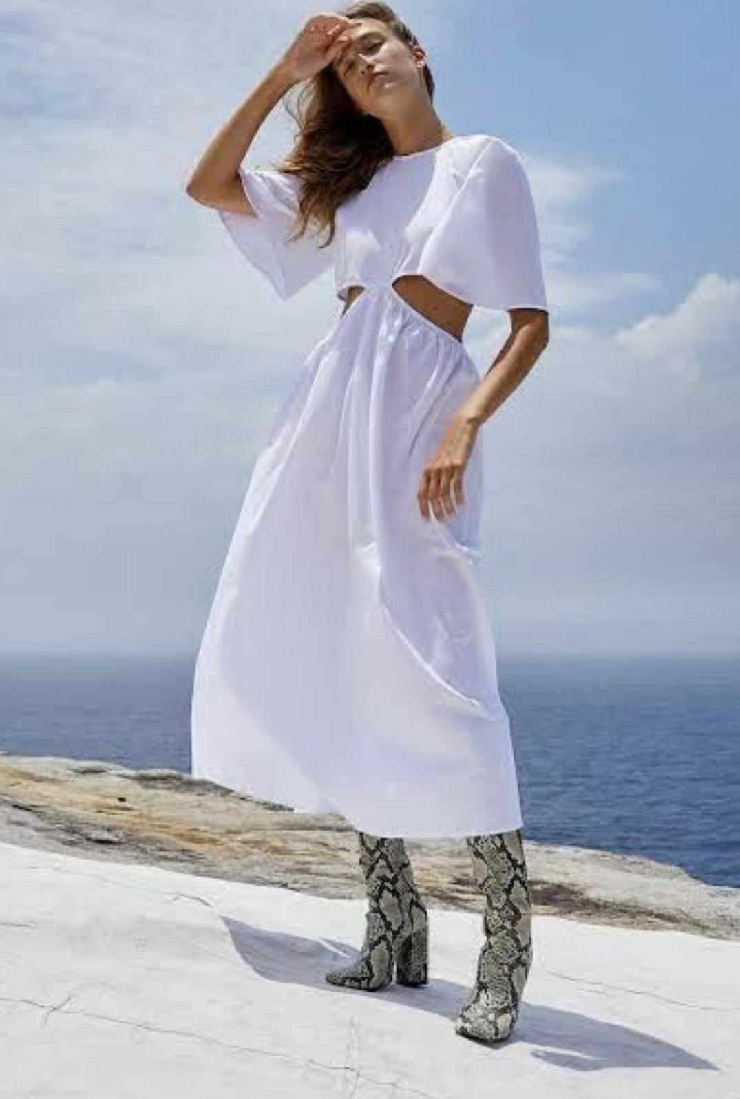 georgia alice milan cut out dress NWT Size 6 Retails $460 Qvsf qa size:XXS  (XS) Collection:Popstar Utikake Kimono Dress Wedding