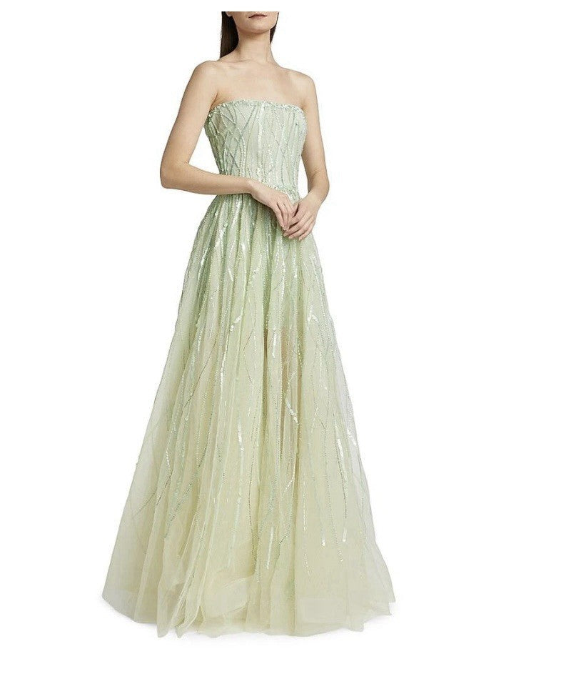 Atelier Prabal Gurung Women’s Nancy Strapless Luxury Gown