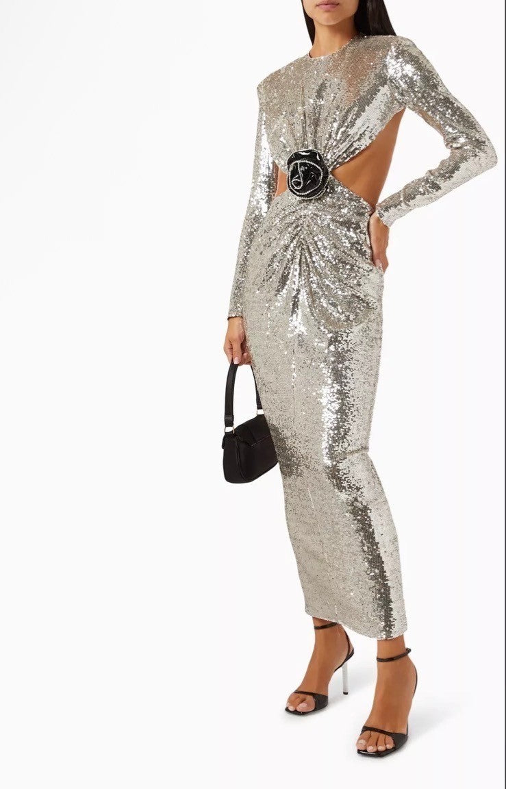 THE NEW ARRIVALS BY ILKYAZ OZEL Thea Dress Size 40 Retails $1,360