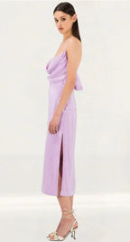 Misha Lilac Devon Dress Size 6 Retails $460
