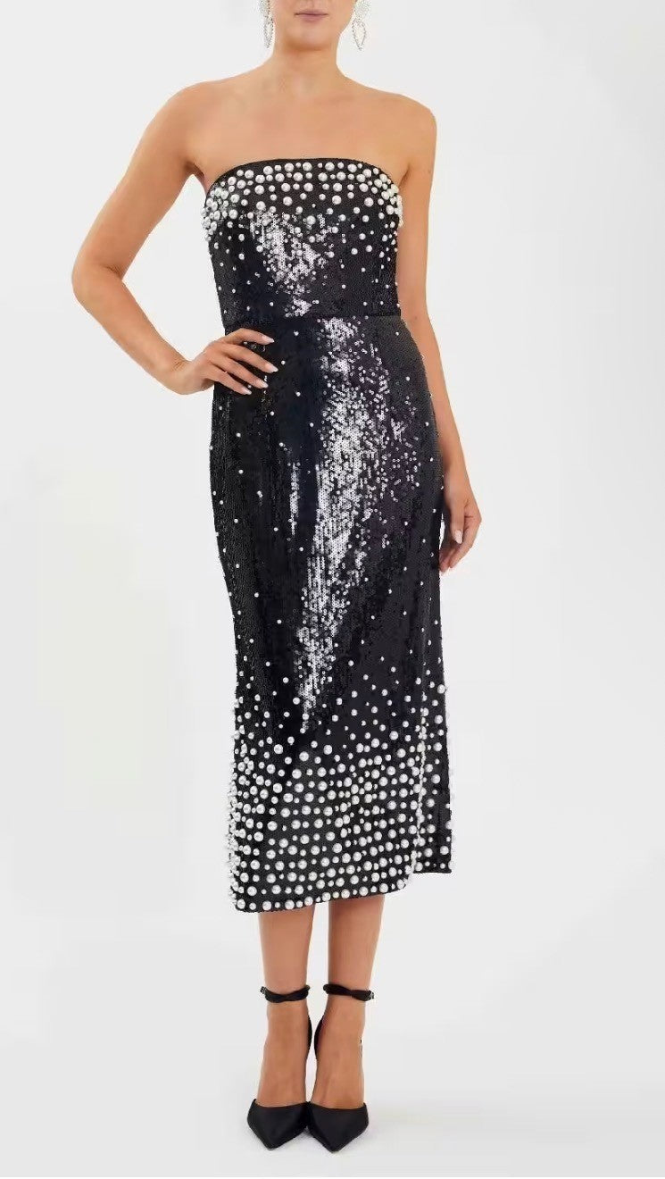 Rebecca Vallance Denise Midi Dress Size 0 Retails $440
