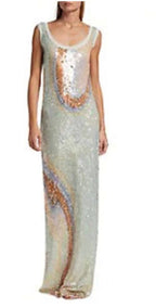 Jonathan Simkhai Serene Marble Printed Dress Size 4 Retails $795