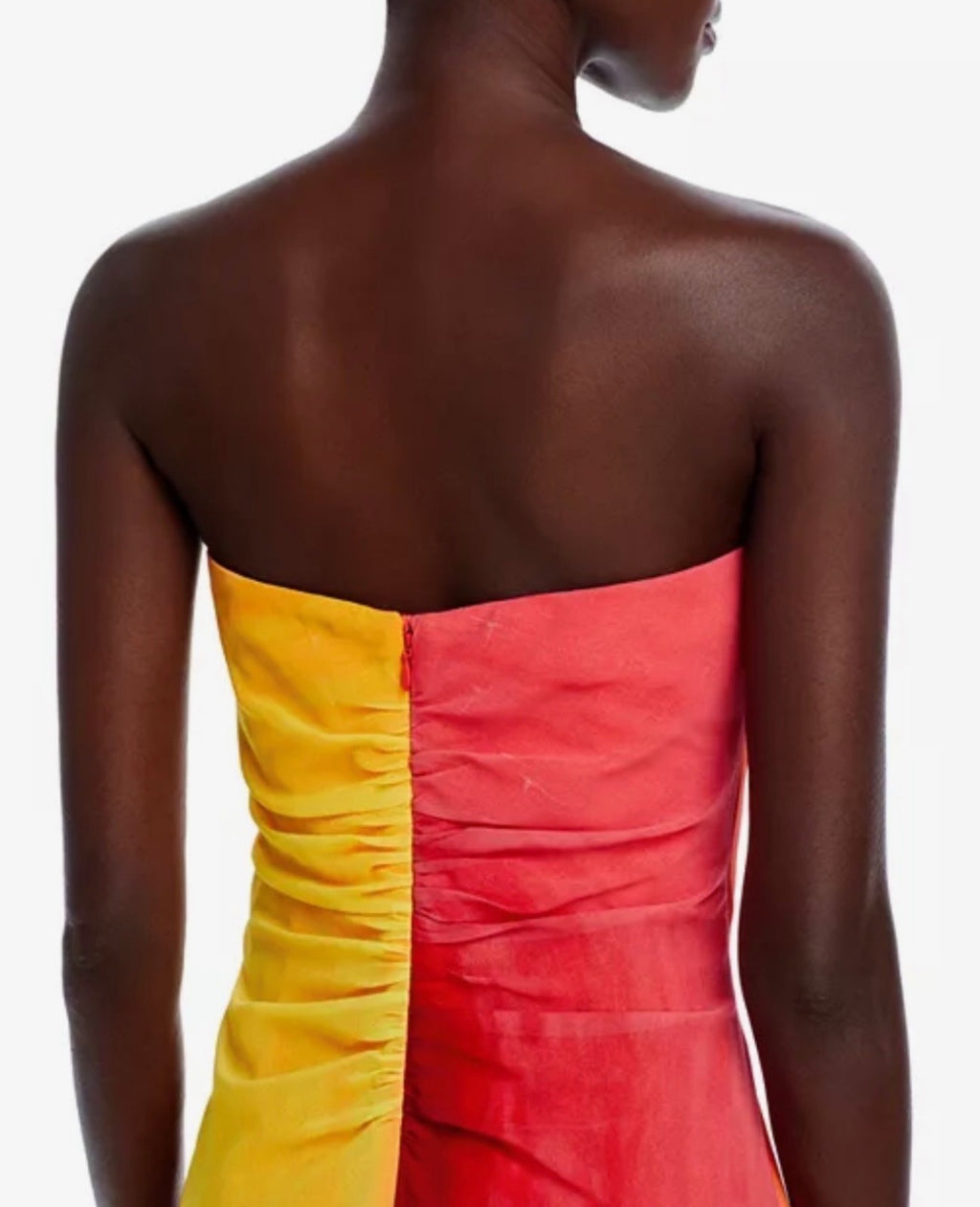 MILLY Sunset Stripe Strapless Maxi Dress Size 2 Retails $575