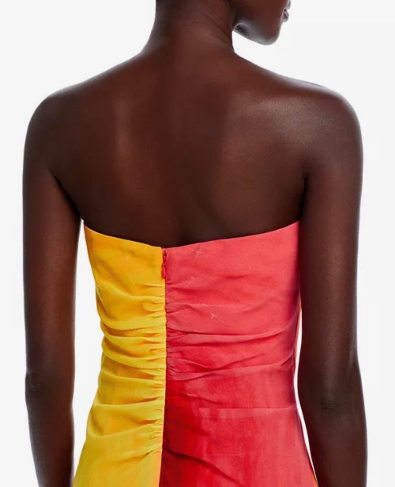 MILLY Sunset Stripe Strapless Maxi Dress Size 2 Retails $575