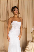 Neta Dover Wedding Gown w/ Interchangeable Skirts Size 2/4