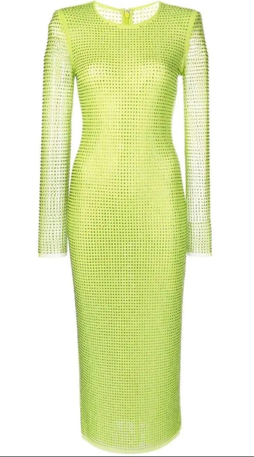 SELF-PORTRAIT Perforated Midi Dress Size M Retails $695