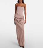 Alex Perry Draped Satin Corset Gown Size 6 Retails $3,645