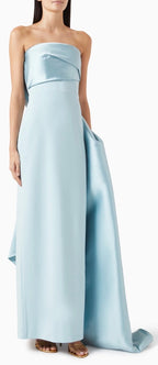 Solace London The Kinsley Maxi Dress in Arctic Blue Size 8 Retails $850
