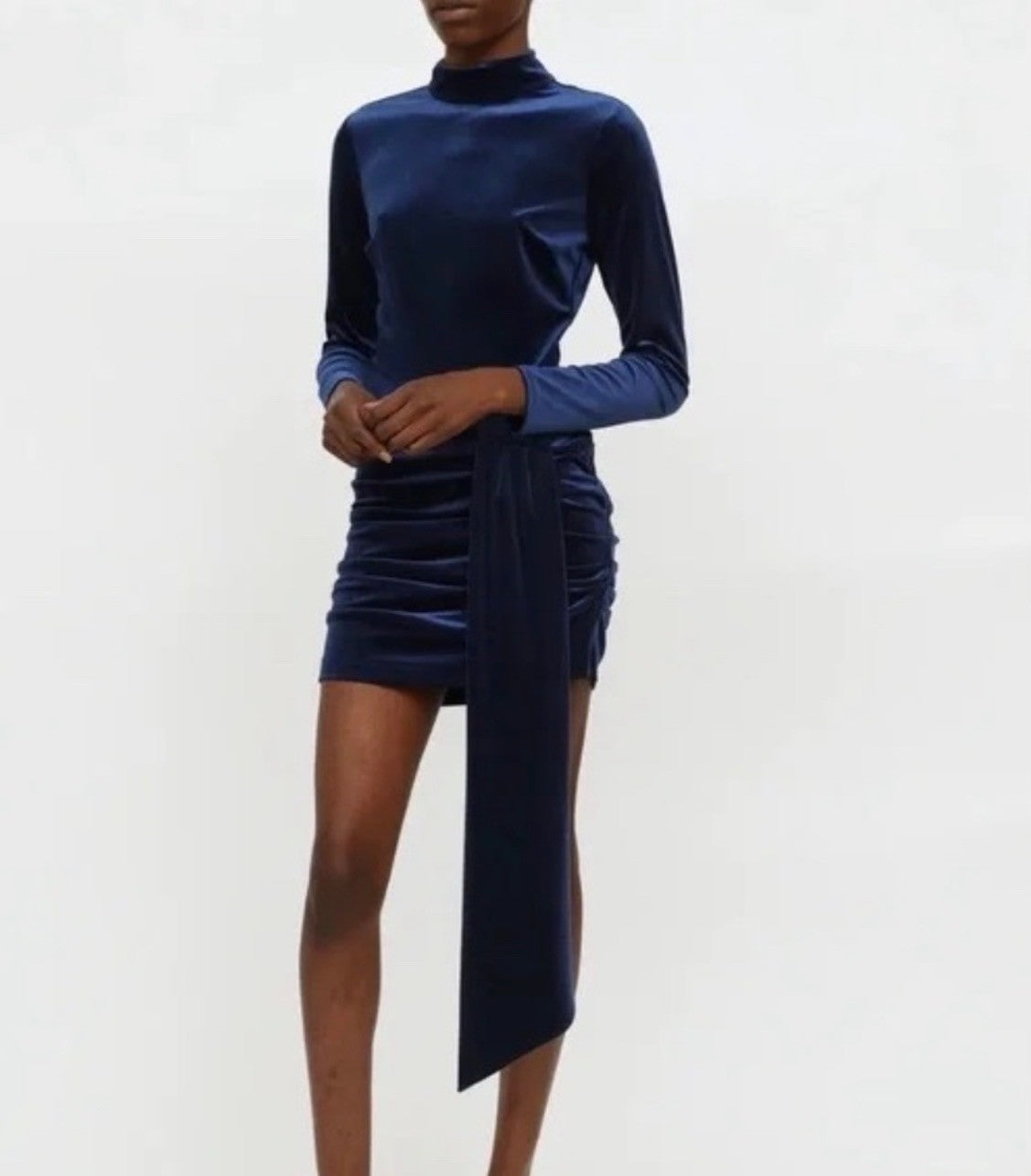 Rony Kobo Velvet Dress Size S Retails $420