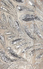 Oscar De La Renta Crystal-Embroidered Tulle Gown Size 4 Retails $13,989