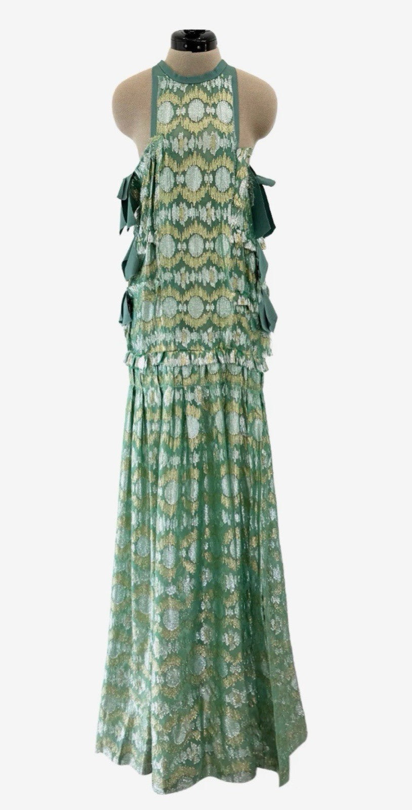 Jeanne Lanvin Green Dress