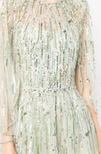 Jenny Packham Dolores Sequin -Embellished Gown Size 4 Retails $5,810