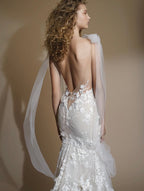 Galia Lahav Wedding Mermaid Gown Size 42 Retails $14,000
