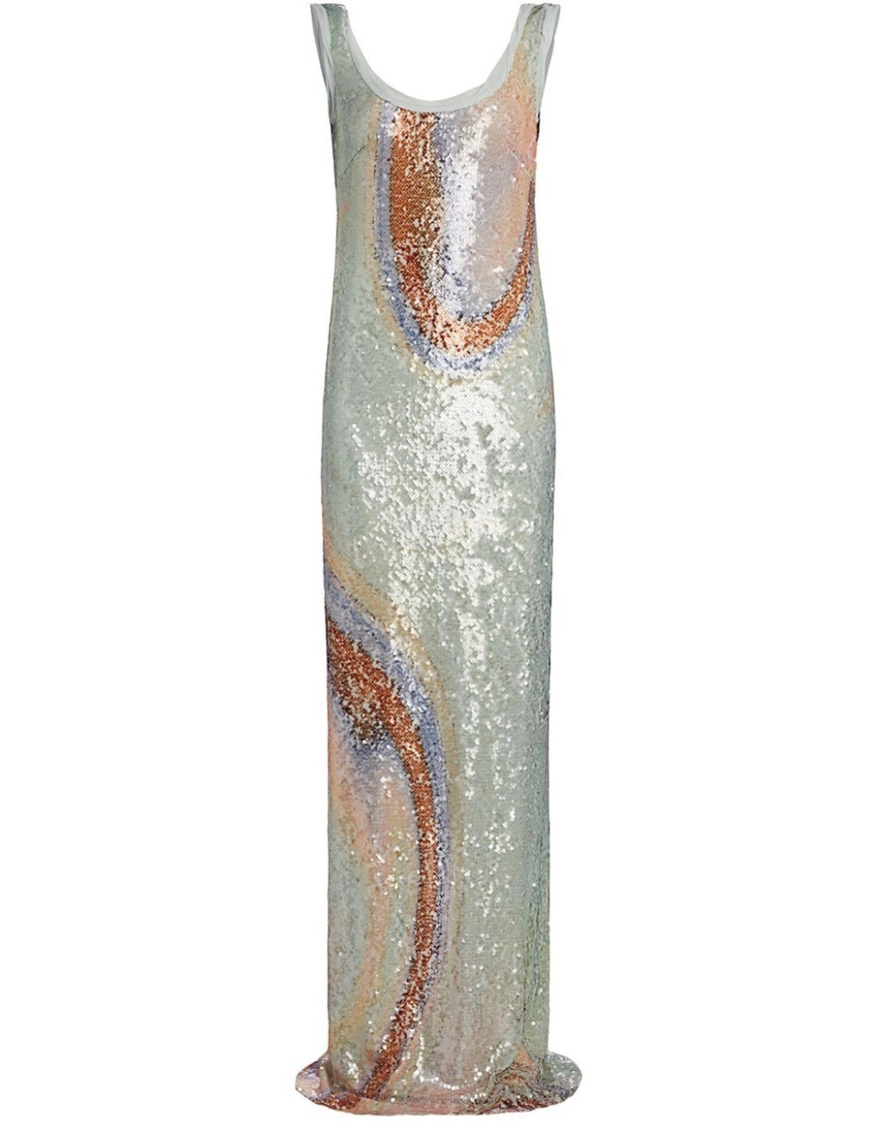 Jonathan Simkhai Serene Marble Printed Dress Size 4 Retails $795