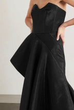 Maticeveski Intoxicating off the shoulder Draped lame Gown Size 4 Retails $2,785