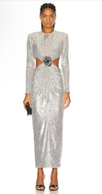 THE NEW ARRIVALS BY ILKYAZ OZEL Thea Dress Size 40 Retails $1,360