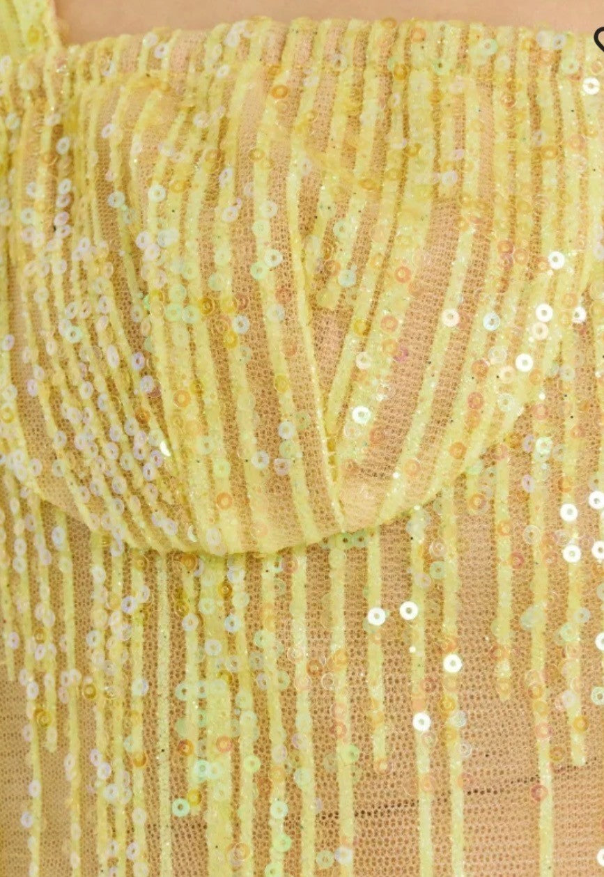 NWT BRONX AND BANCO  Sequin-Embellished Mini Dress Size XL Retails $1,741