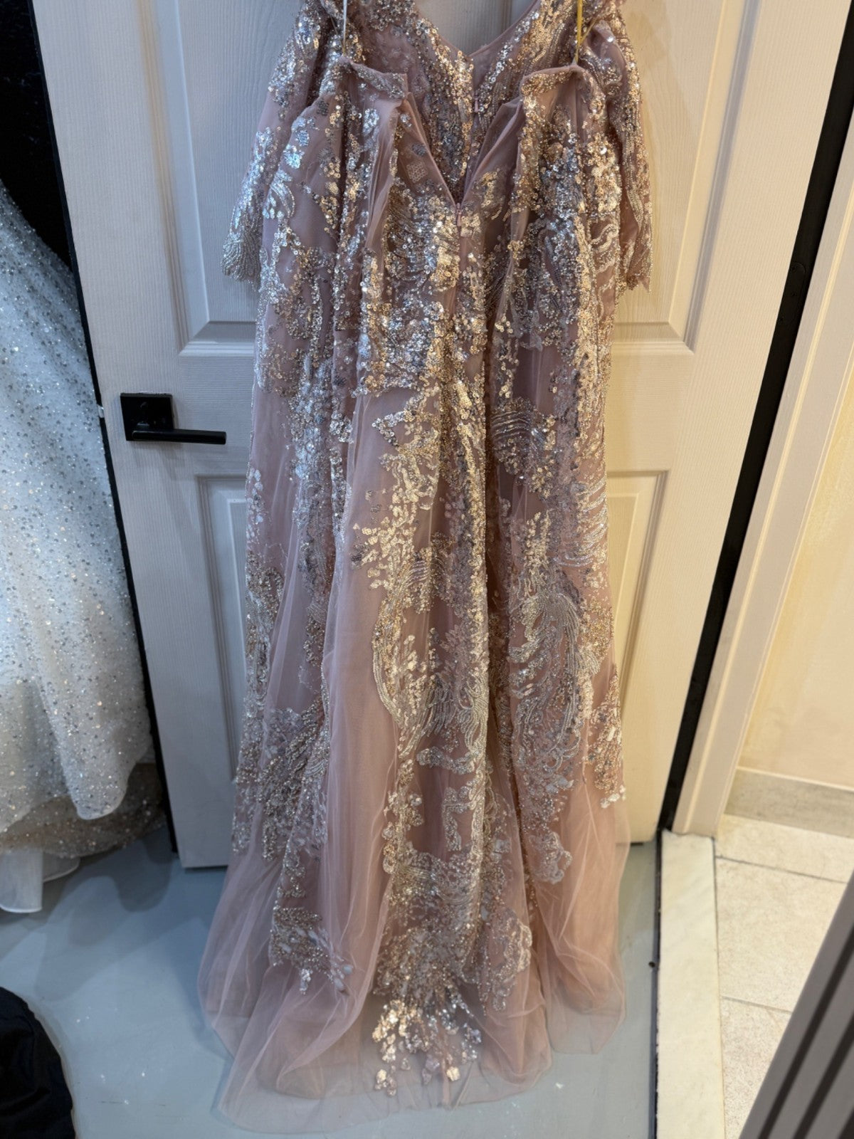 Saiid Kobeisy Embroidered Maxi Dress Size 10 Retails $3,465
