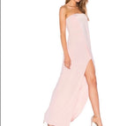 NWT Halston Heritage Blush Strapless Dress Size 8 Retails $420