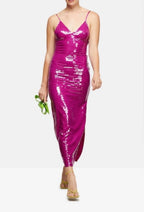 Fleur Du Mal Sequin Slip Dress Size 0 Retails $745
