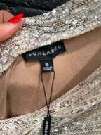 NWT Jluxlabel Oblique Wrapped Evening Dress Size S