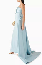 Solace London The Kinsley Maxi Dress in Arctic Blue Size 8 Retails $850