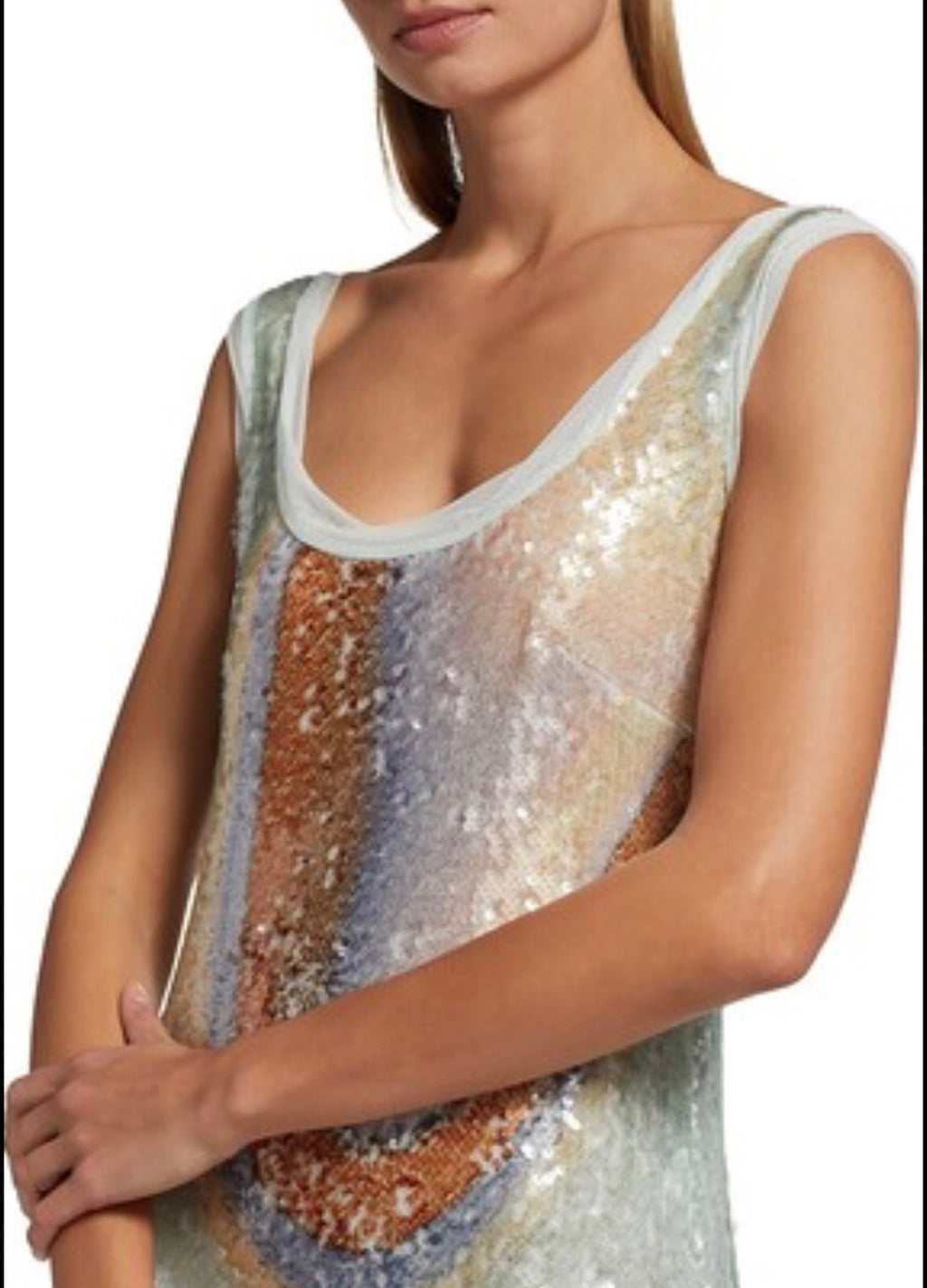 Jonathan Simkhai Serene Marble Printed Dress Size 4 Retails $795