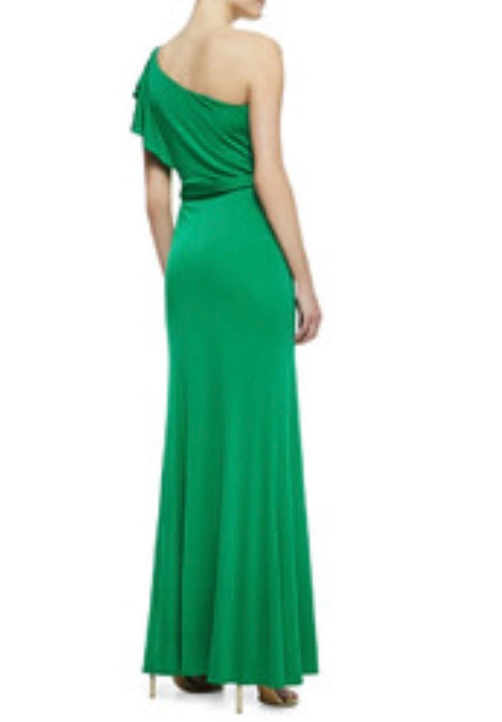 David Meister Green Dress Size 6 Retails $608