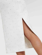 REBECCA VALLANCE Bridal Ophelia Crêpe Midi Dress Size 2 Retails $840