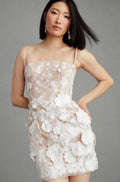 NWT Helsi Structured 3D Floral-Ebellished Dress Size XL Retails $535