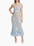 Elliatt Women's Jules Dress Floral Appliqué Midi-Dress Size M Retails $450