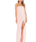 NWT Halston Heritage Blush Strapless Dress Size 8 Retails $420