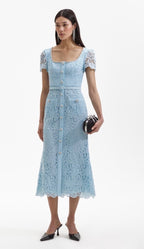 Self-Portrait Blue Lace Size 6
