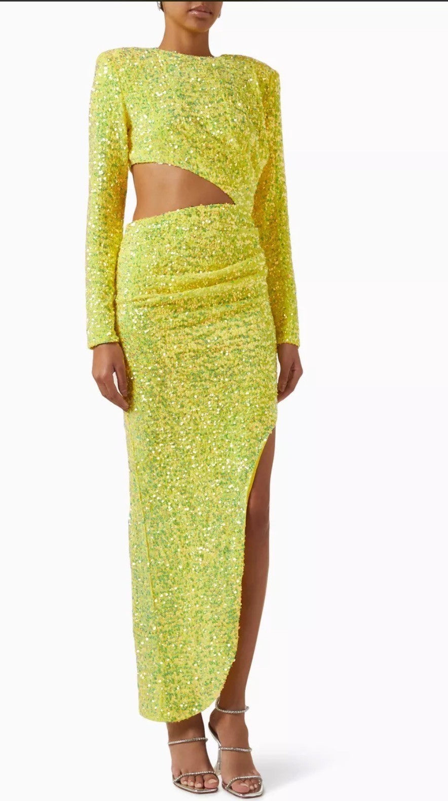 BRONX AND BANCO RICKY SEQUINS GOWN SIZE S