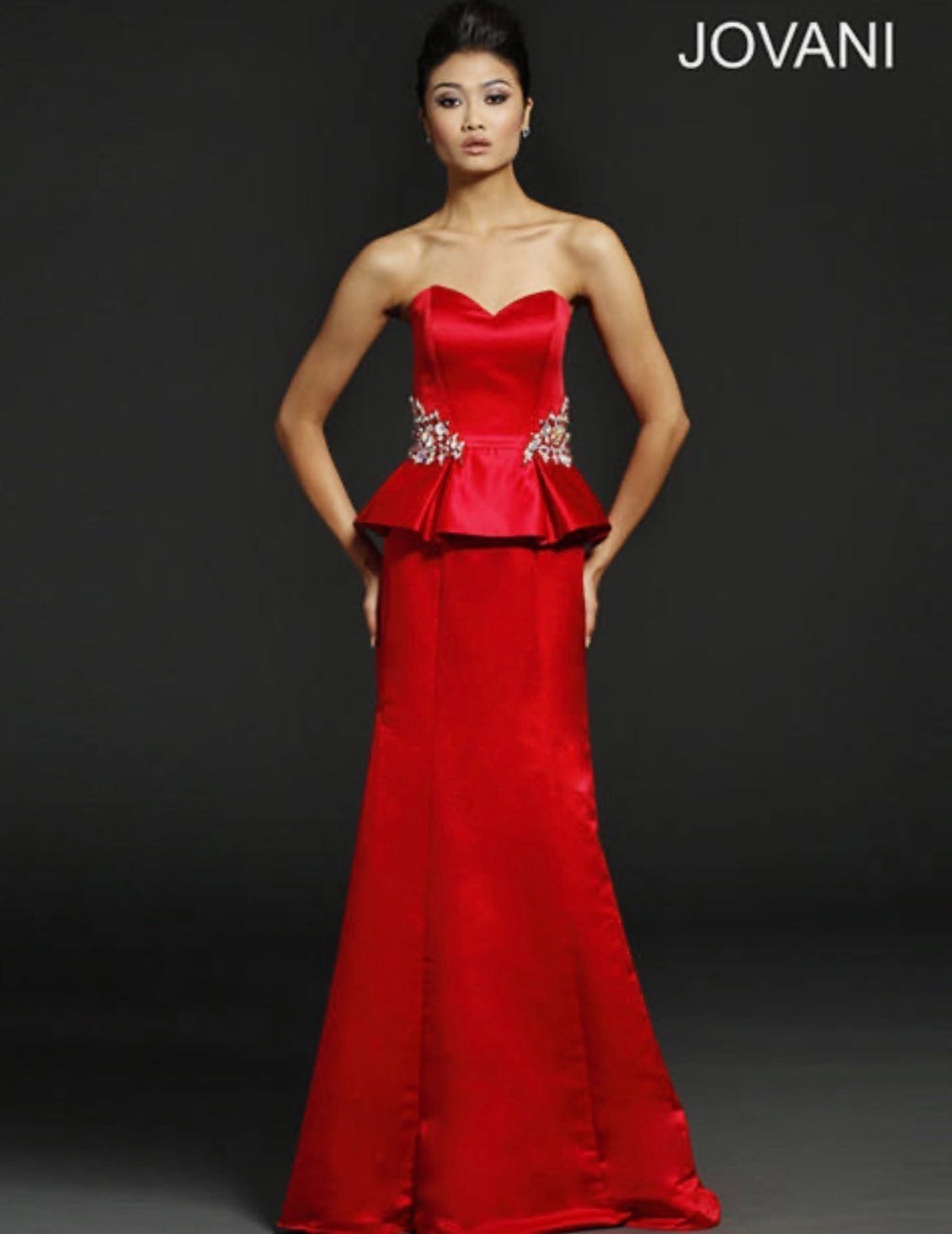 New Jovani Evening Dress Size 12 Retails $735