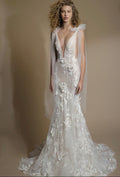 Galia Lahav Wedding Mermaid Gown Size 42 Retails $14,000
