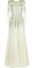 Jenny Packham Dolores Sequin -Embellished Gown Size 4 Retails $5,810
