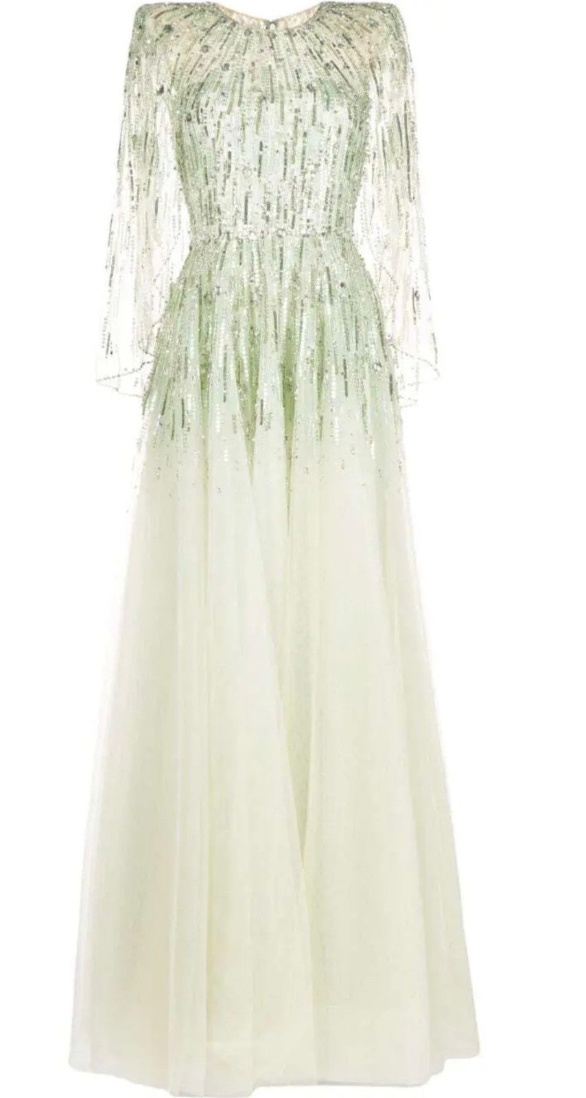 Jenny Packham Dolores Sequin -Embellished Gown Size 4 Retails $5,810
