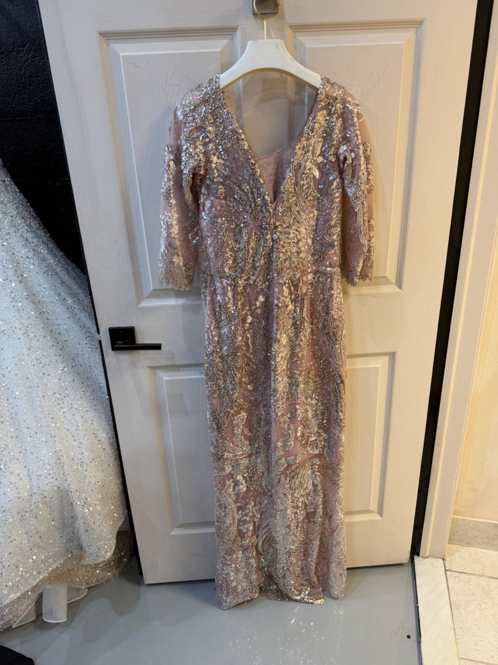 Saiid Kobeisy Embroidered Maxi Dress Size 10 Retails $3,465
