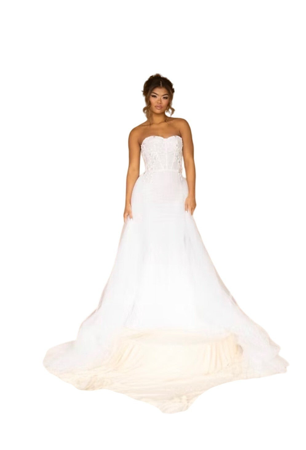 Neta Dover Wedding Gown w/ Interchangeable Skirts Size 2/4