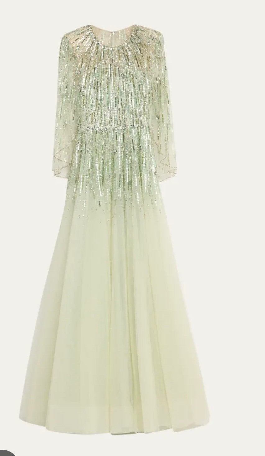 Jenny Packham Dolores Sequin -Embellished Gown Size 4 Retails $5,810