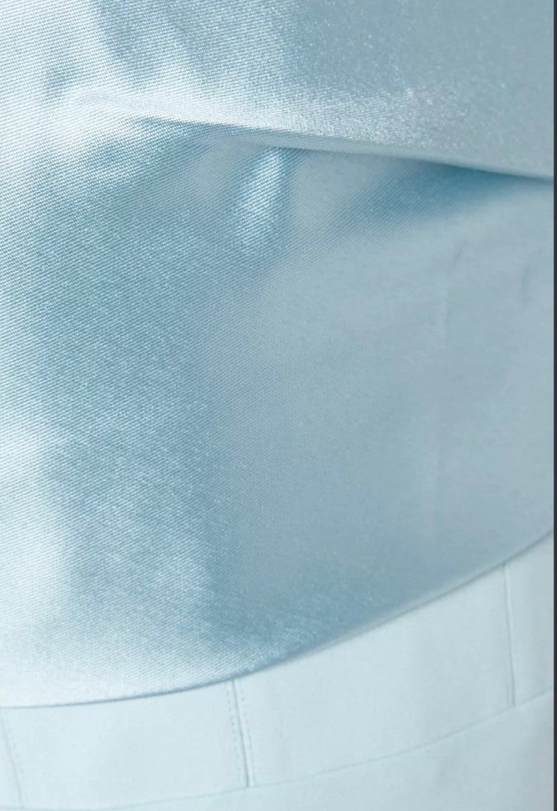 Solace London The Kinsley Maxi Dress in Arctic Blue Size 8 Retails $850