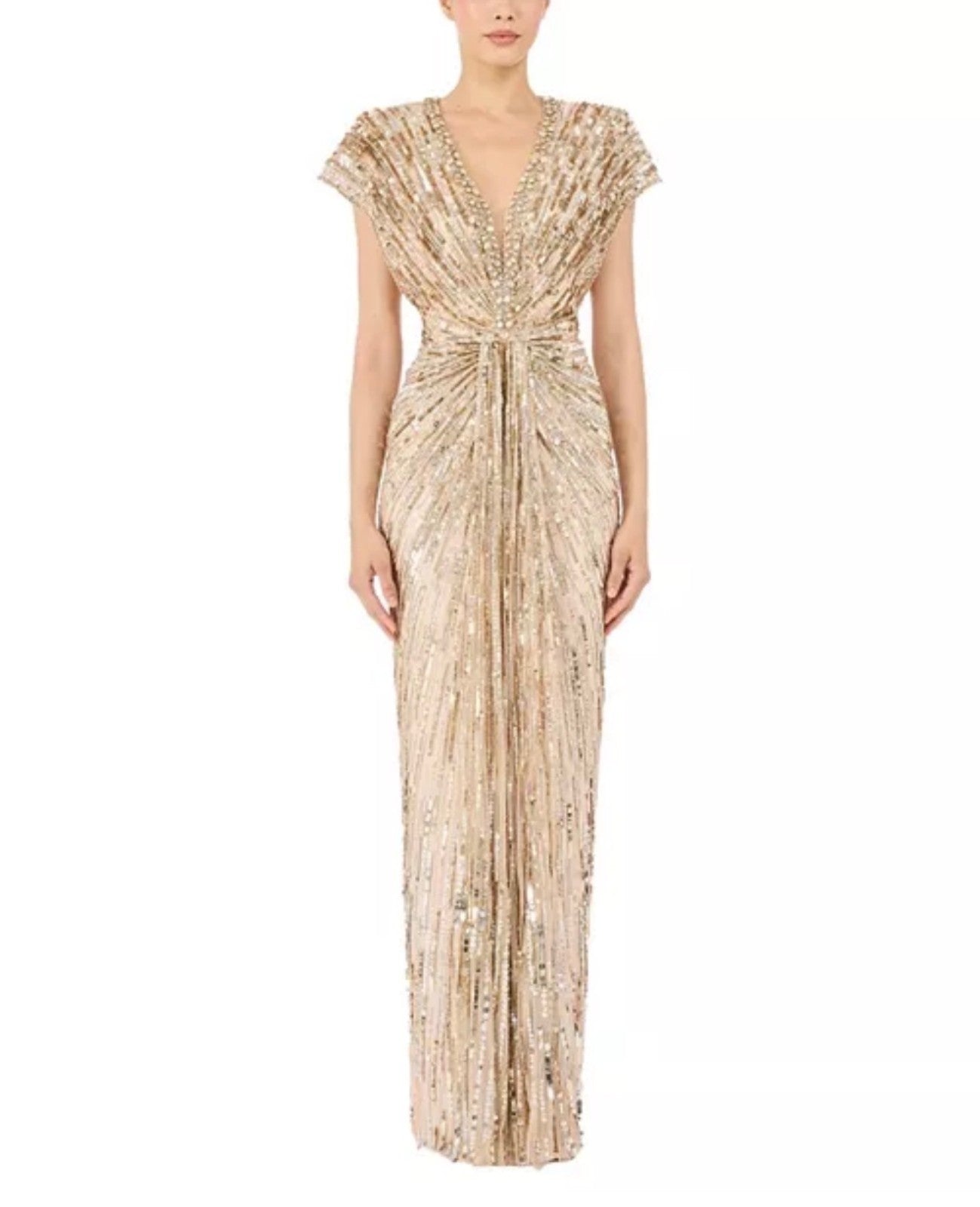 Jenny Packham Lacie Maxi Dress Size 12 Retails $3,045