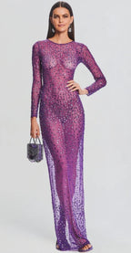 Retrofête VINCI SEQUIN DRESS Size M Retails $1,095