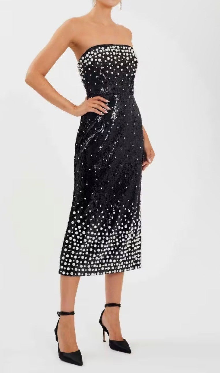 Rebecca Vallance Denise Midi Dress Size 0 Retails $440