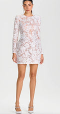Nadine Merabi SIENNA WHITE DRESS Size 6 Retails $545