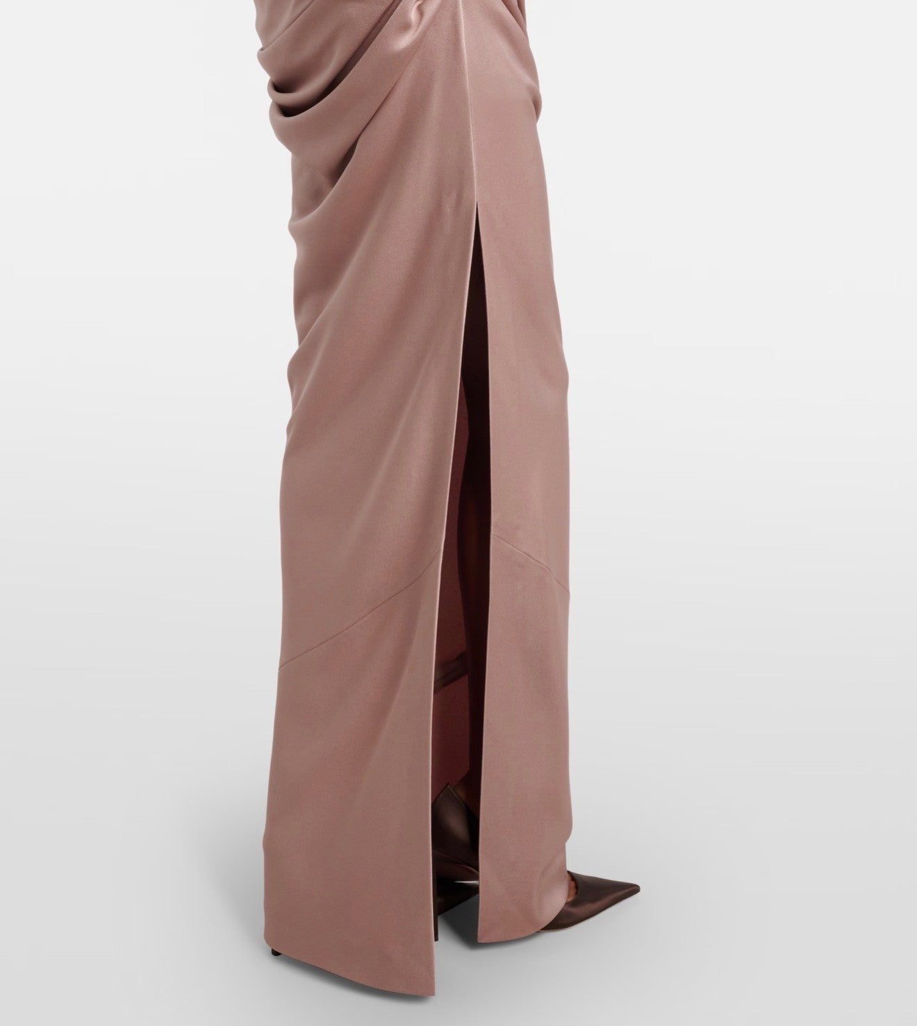 Alex Perry Draped Satin Corset Gown Size 6 Retails $3,645