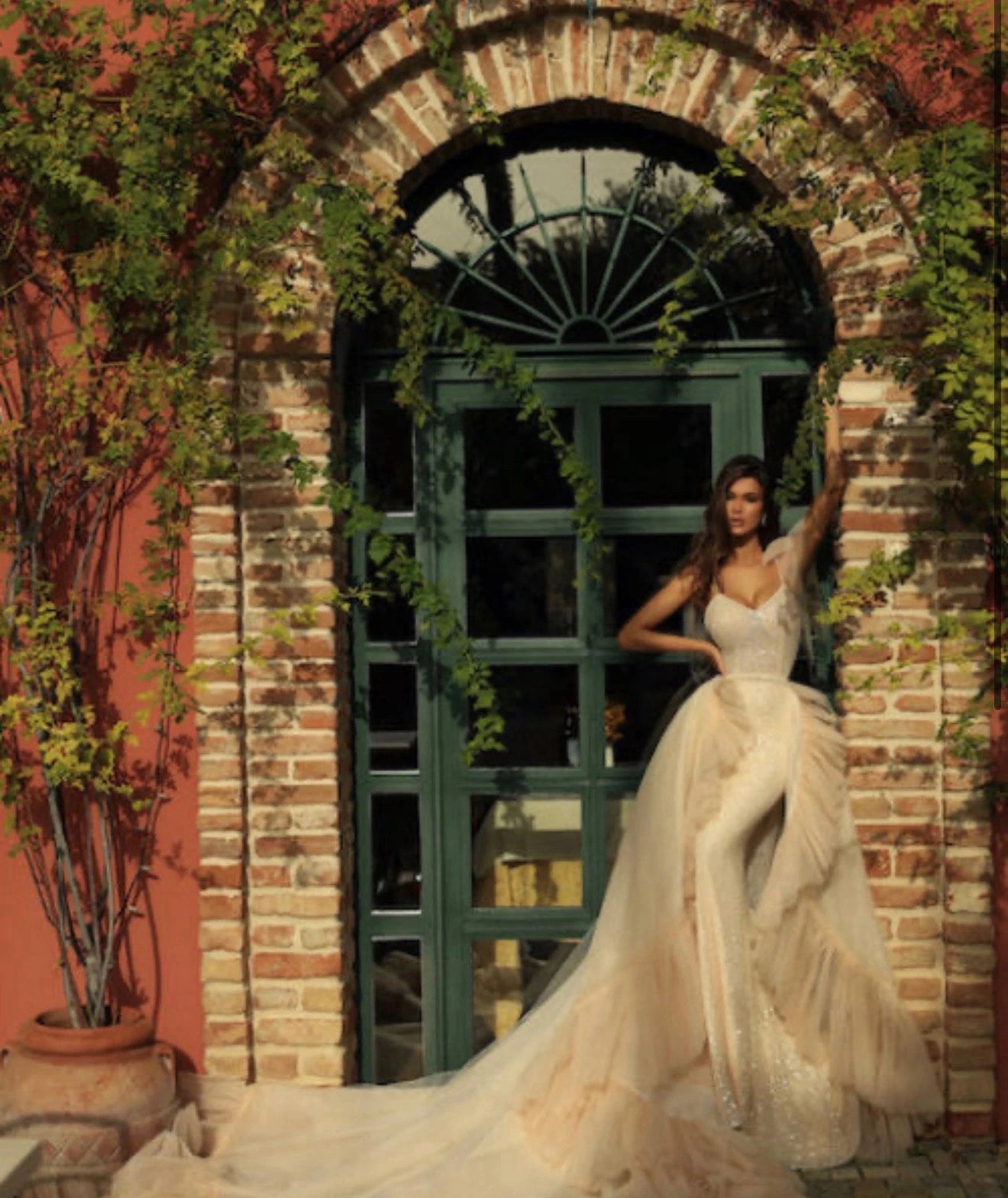 Alisa Viero Bridal Gown Size 6 – Light Nude Couture Dress