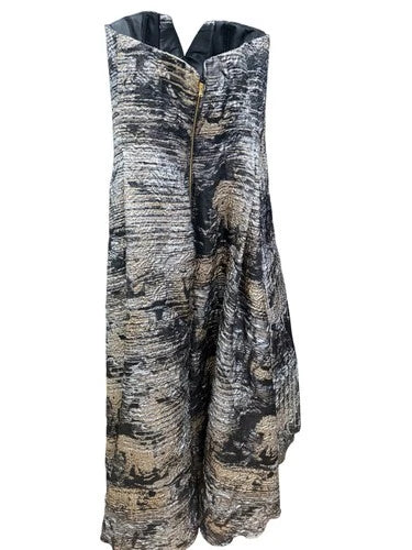 Rubinsinger Metallic Sheath Dress Size 6 – Sleek Modern Style