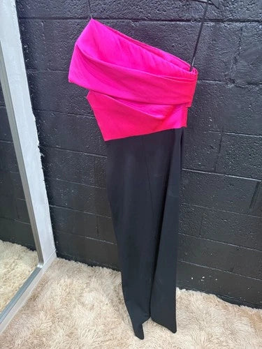 Solace London The Selia Maxi Dress Size 6 – Bold Hot Pink Bodycon Style